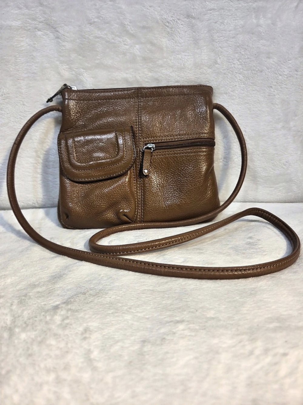 Tignanello Brown Crossbody Bag